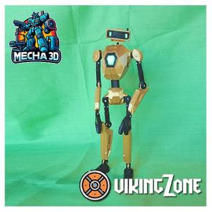 🚀✨Orion Drift Articulated Mecha - Articulated futuristic 3D printable robot ✨🚀🚀