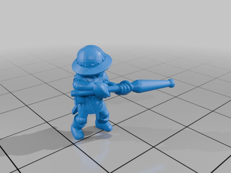 Ordo Mediare Hand Cannoneers in 15mm