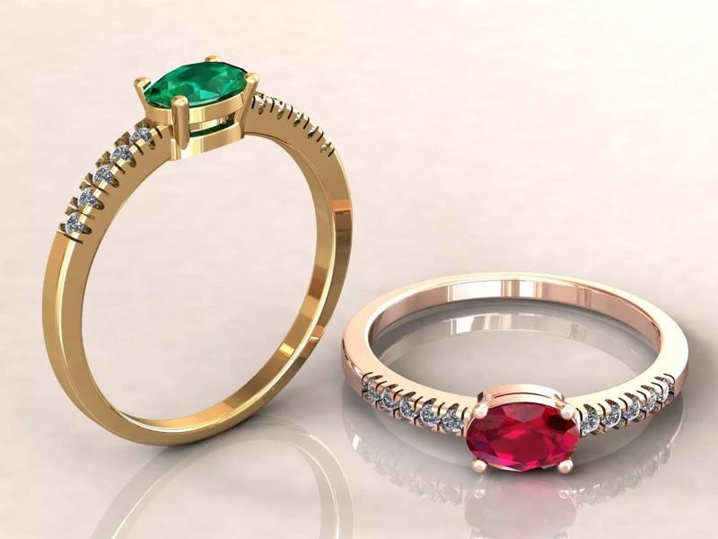 Oval Engagement Ring