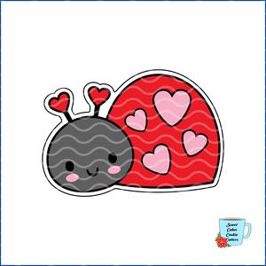 Ladybug Cookie Cutter - Valentine - Animal - 8 STL Cookie cutter files
