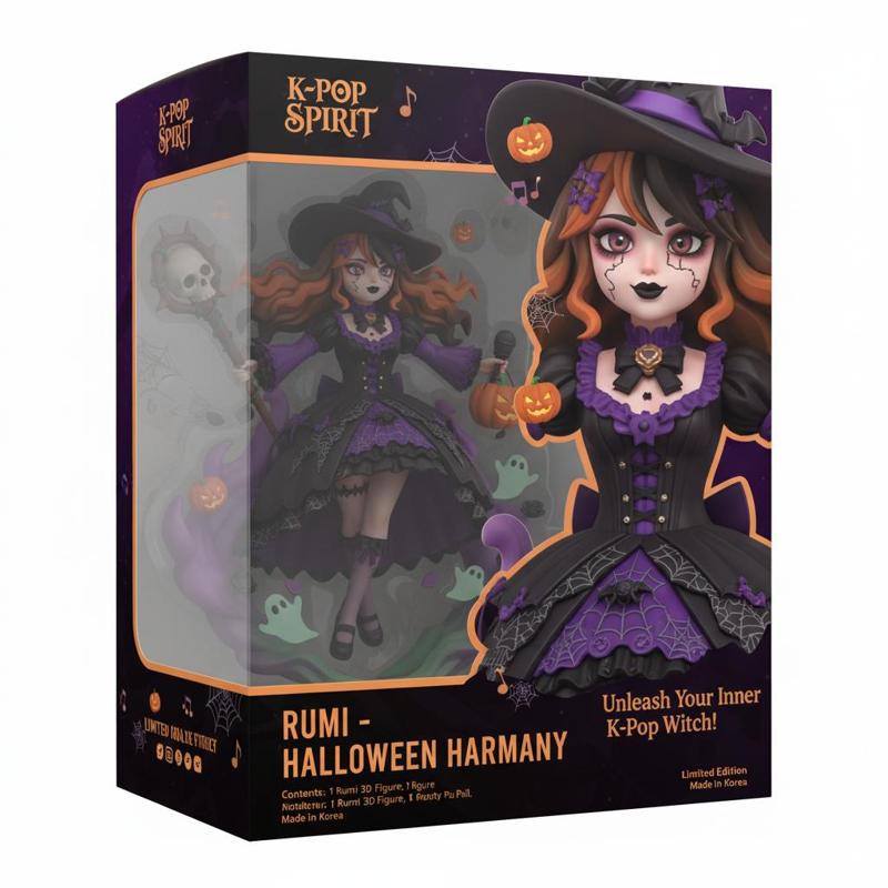 🧙‍♀️ Rumi Witch Funko 3D - Demon Hunters Halloween edition : Collectible Figure