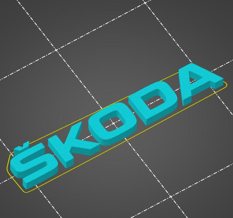 Skoda logo emblem badge