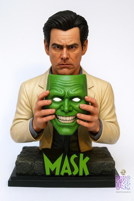 The Mask - Classic-style decorative mask (Bust / sculpture)