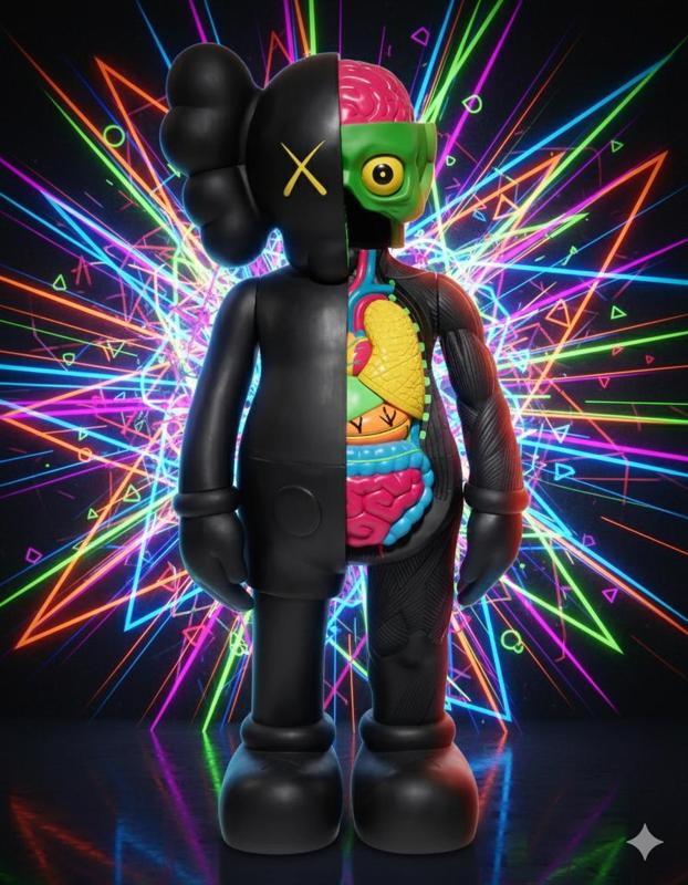 KAWS Companion Dissected - Fan Art