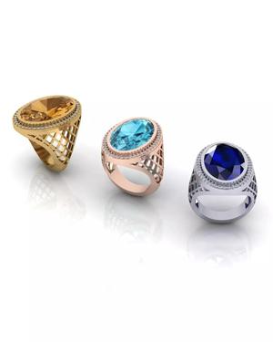 oval halo jewelry ring for man or woman