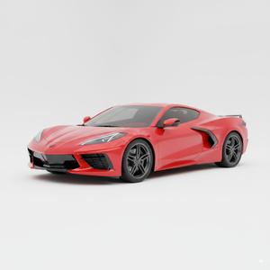 Chevrolet Corvette C8 Stingray - Detailed 3D Model