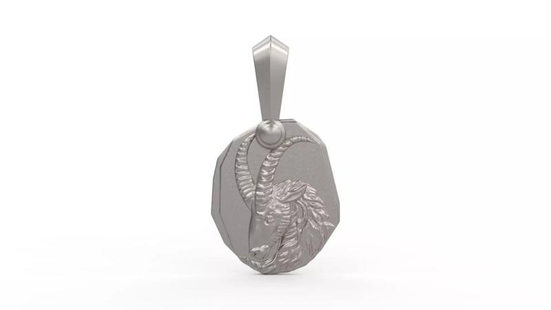 Capricorn Amulet Pendant