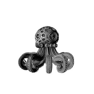 Robotic Starfish 3D Print – Futuristic Sea Creature Model