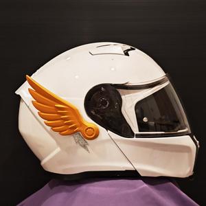 Wing helmet ornament