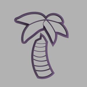 Cortador de Biscoito - Pasta Americana - Coqueiro