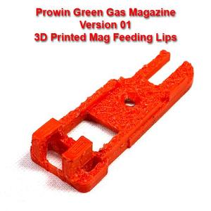 Airsoft Only GBB GBBR Prowin Pro Win Green Gas Magazine Feed Feeding Lips Early Version 1 Western Arms Inokatsu