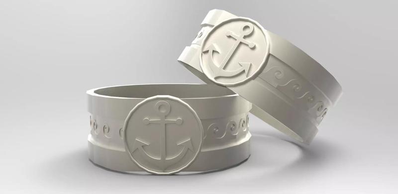 Mens Nautical Ring