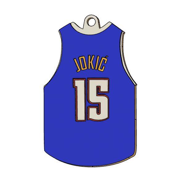 KEYCHAIN KEYCHAIN KEYCHAIN T-SHIRT Jokic 15 Denver Nuggets