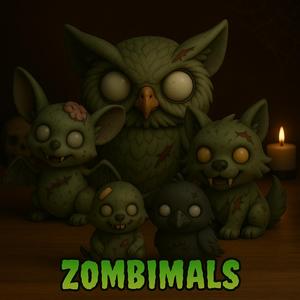 🦇 Night Terrors Bundle - Zombimals Collection 🌙👻