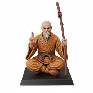 Meditative Monk - 3D Statue to Print