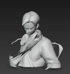 Levi Ackerman - Battle in Flames - Intense Anime 3D Model