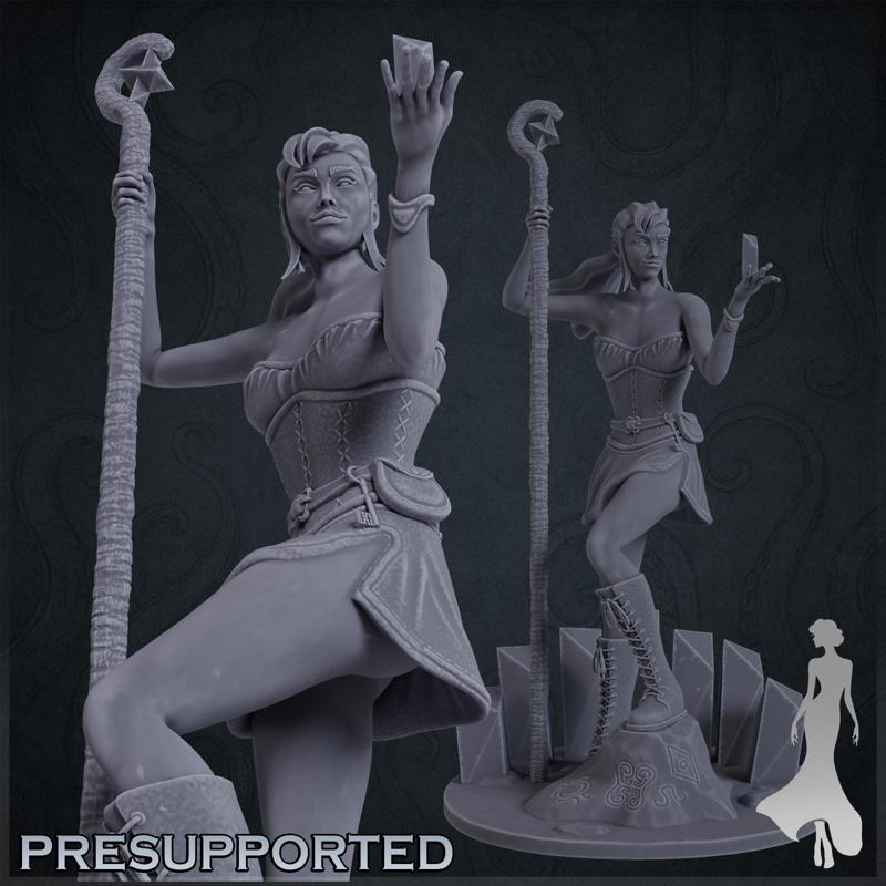 Selene – The Arcane Sentinel (75 mm Figure) [FemaleSculpt]