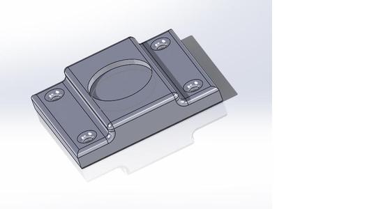 MAGNETIC MAGAZINE HOLDER