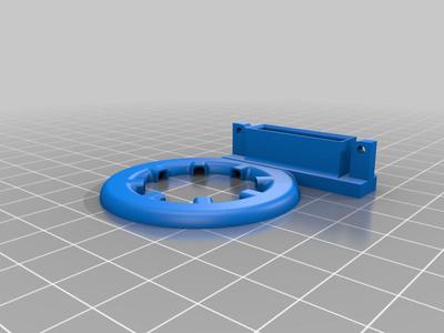 Ender-3 Fan Duct Ring in two parts