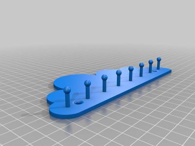 Wall jewelry holder
