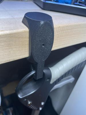 1 1/2” under counter desk hook mount hanger