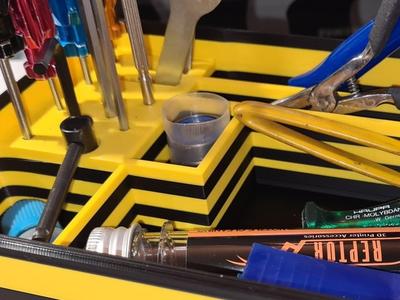 Desk Tidy for tools.
