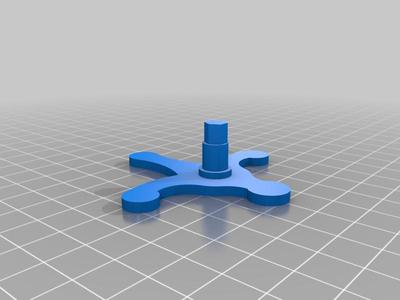 Larger Hex Hole for Top Frameb