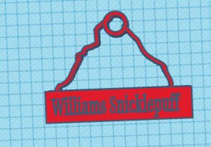 Ring/hook nametag