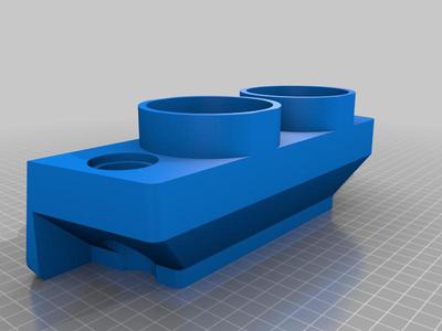 BMW E30 twin cup holder