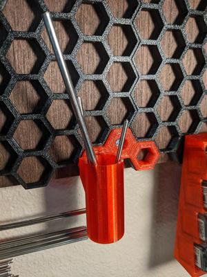 Holder for cut pieces of SS rods