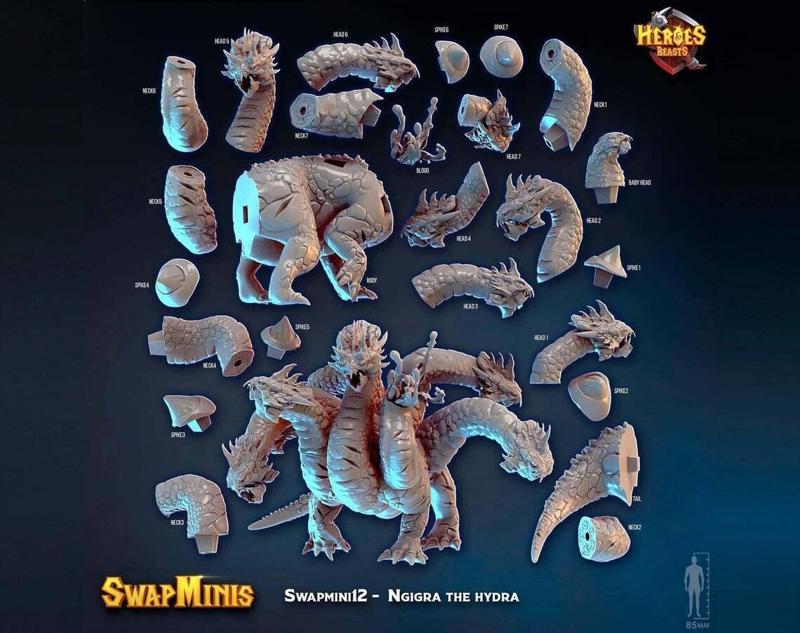 Swapmini 12 - Ngigra the hydra