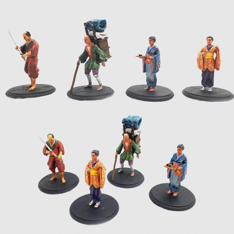 Feudal Japanese Townsfolks Set