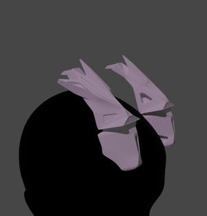 cyber punk horns (fan art)