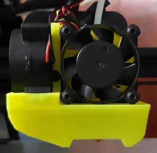 Remix Red Squirrel Fan Shroud for Sunlu S8 4020 blower