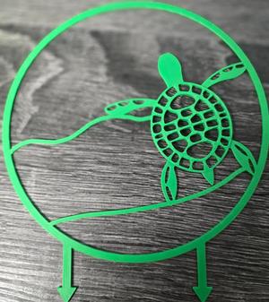 Turtle plant trellis 