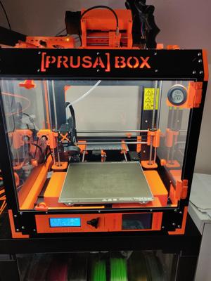 Bracket for round hygrometer for Prusa Box