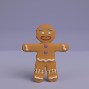Gingerbread Man Shrek