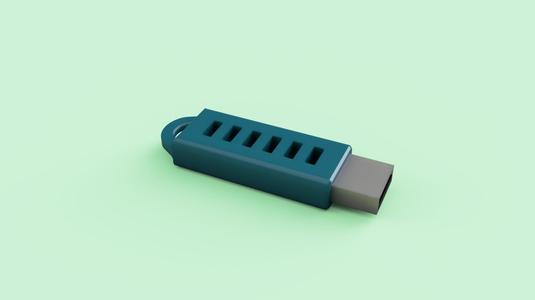 Meta USB Stick Holder