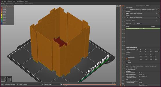 Dual-axis Interlocking Boxes