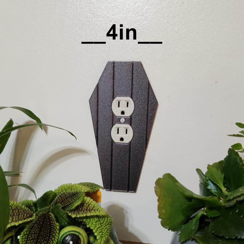 Coffin Outlet Cover