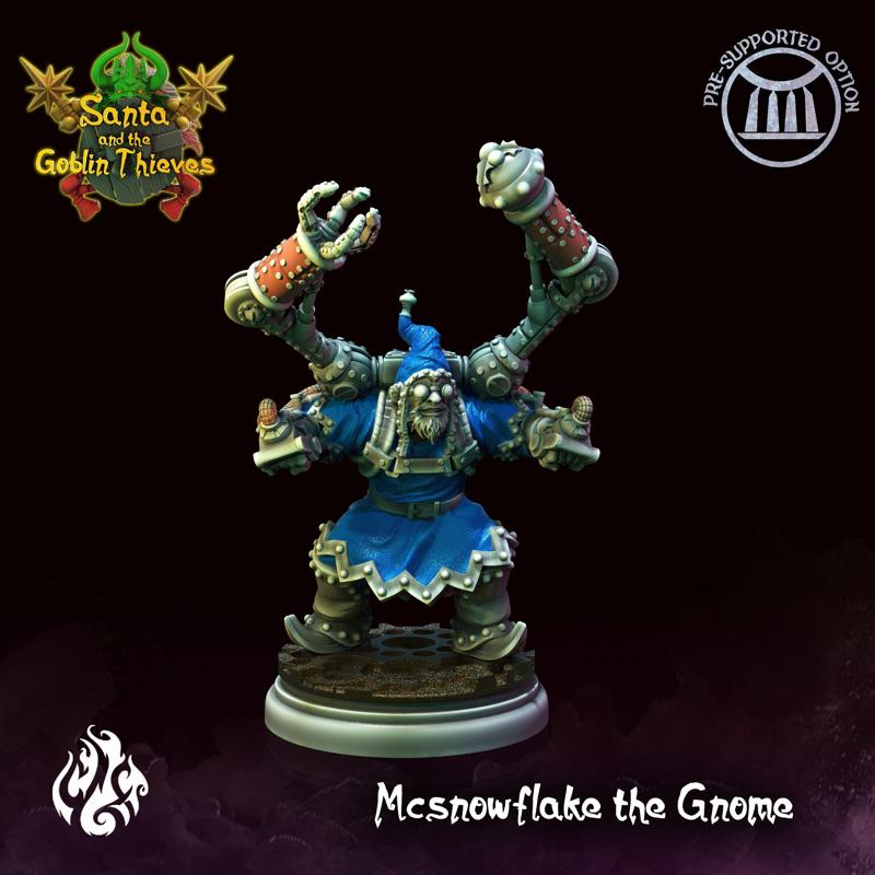 McSnowflake the Gnome