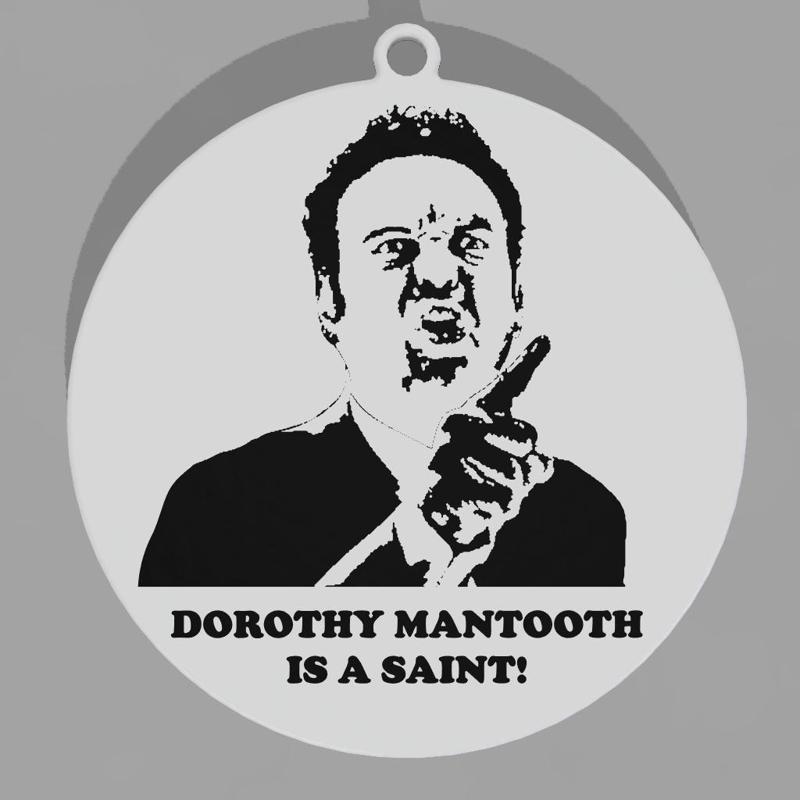Anchorman - Wes Mantooth Christmas Ornament