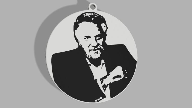 Most Interesting Man in the World Meme - Christmas Ornament