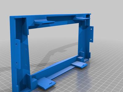 Opel Vauxhall Astra H CID Frame for Dashboard
