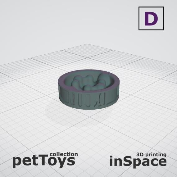 Pet - Dog - Bowl - Milo - customized - slow feeder