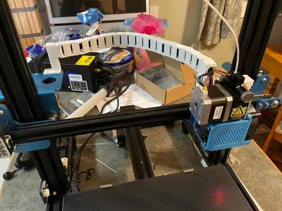 CR-10 V3 X Axis Cable Chain (REVISED) 