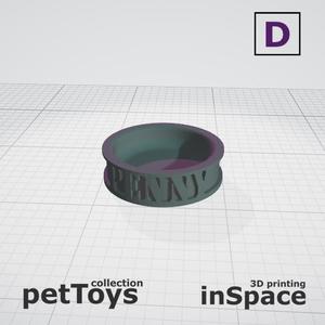 Pet - Dog - Bowl - Penny - customized