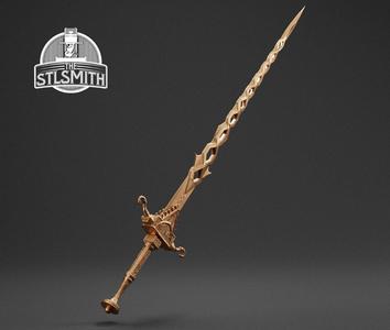 Onyx Blade Dark Souls 3 Life Size Prop STL