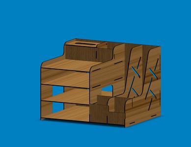 Desktop organizer