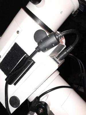 Cable holders for astrophotography